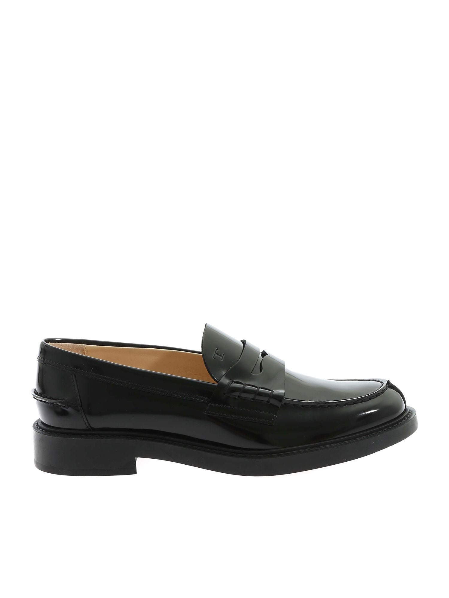 TOD'S-OUTLET-SALE-Loafer SCHWARZ-ARCHIVIST