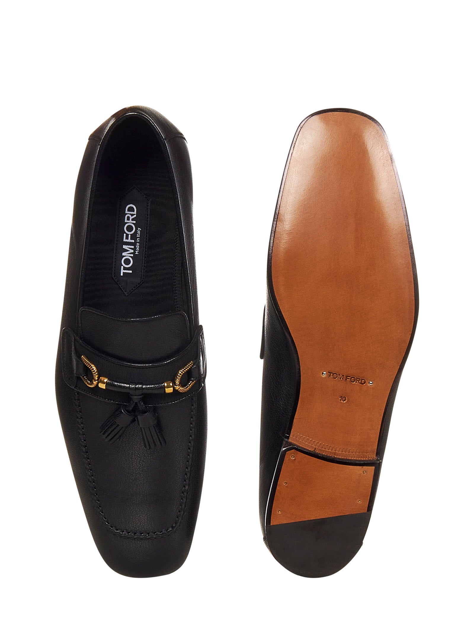 TOM FORD-OUTLET-SALE-Loafer SCHWARZ-ARCHIVIST