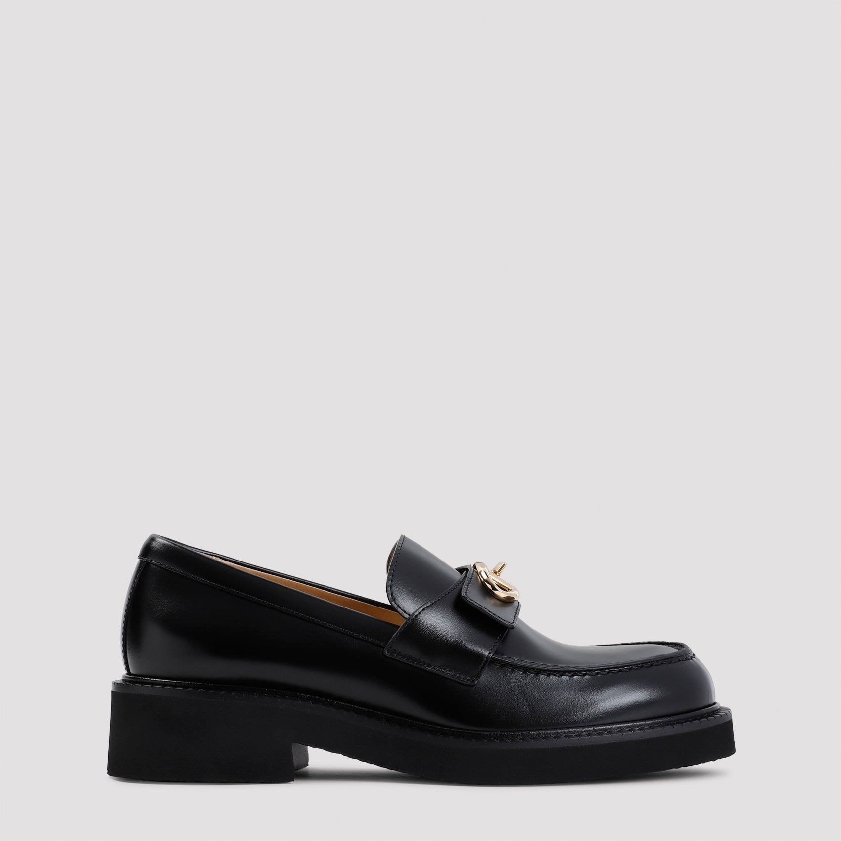 VALENTINO GARAVANI-OUTLET-SALE-Loafer SCHWARZ-ARCHIVIST