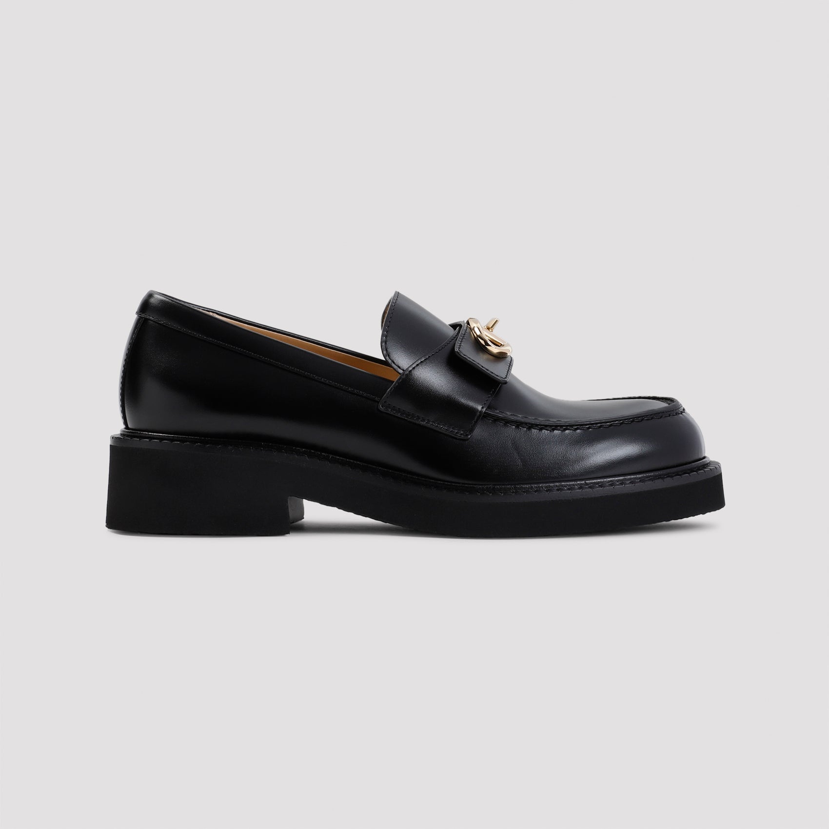 VALENTINO GARAVANI-OUTLET-SALE-Loafer SCHWARZ-ARCHIVIST