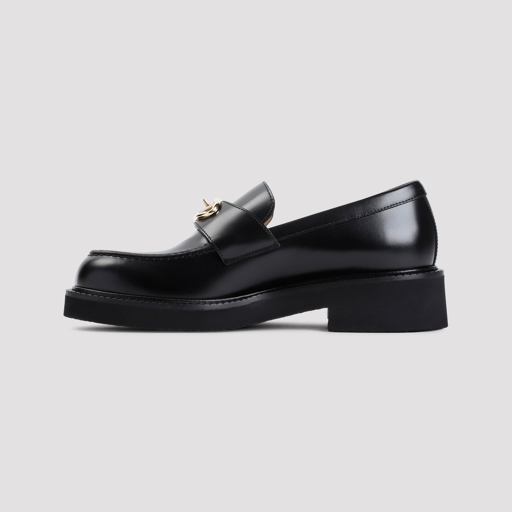 VALENTINO GARAVANI-OUTLET-SALE-Loafer SCHWARZ-ARCHIVIST