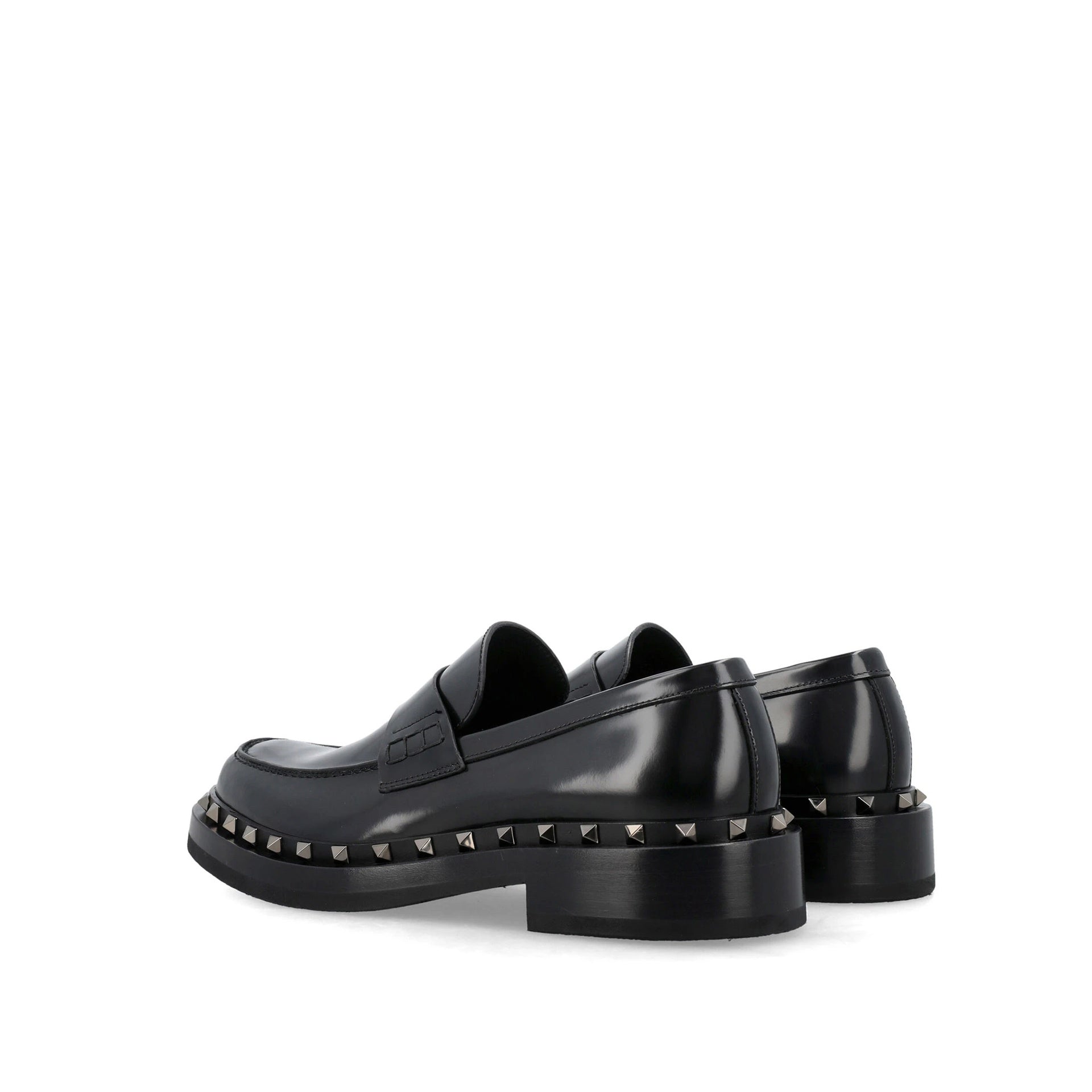 Valentino Garavani-OUTLET-SALE-Loafer SCHWARZ-ARCHIVIST