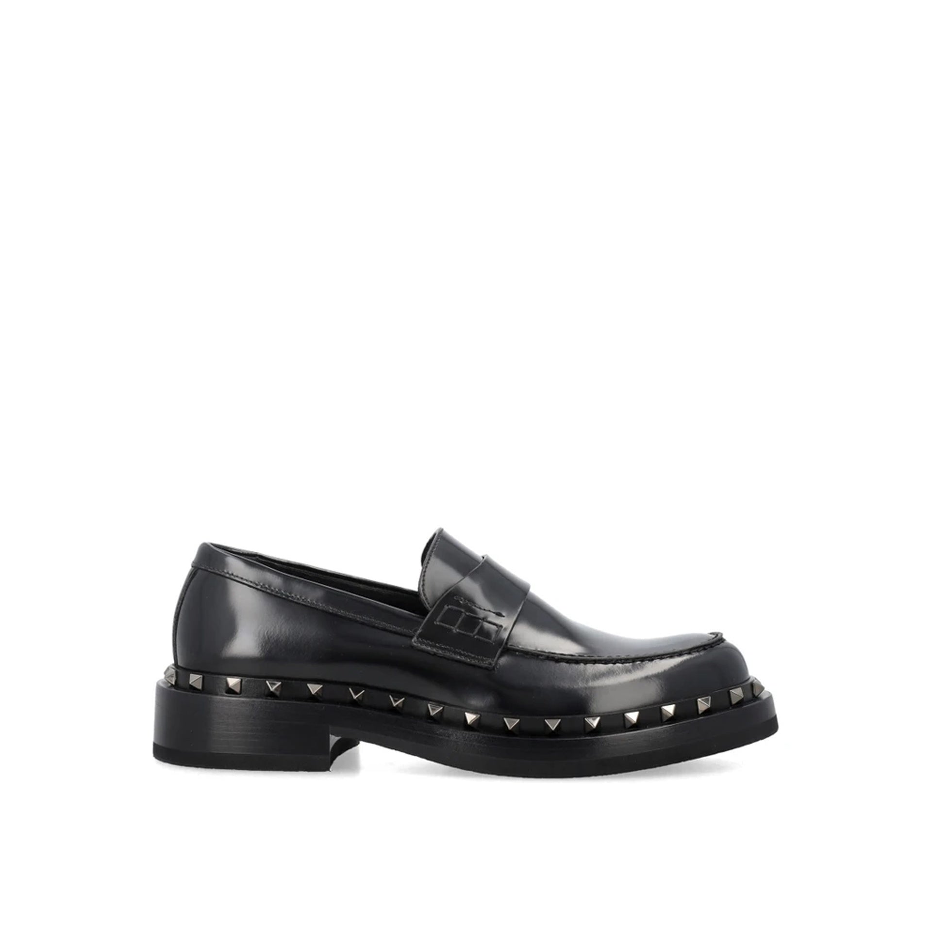 Valentino Garavani-OUTLET-SALE-Loafer SCHWARZ-ARCHIVIST