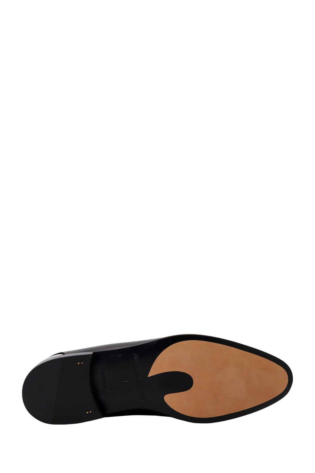 ALEXANDER MCQUEEN-OUTLET-SALE-Loafer Schwarz-ARCHIVIST