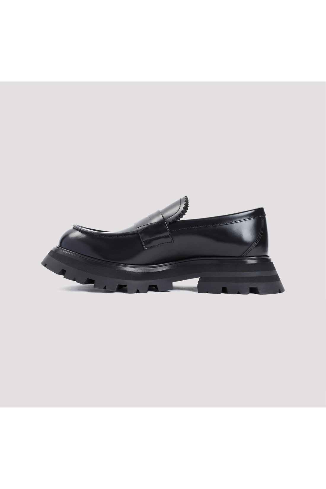 ALEXANDER MCQUEEN-OUTLET-SALE-Loafer Schwarz-ARCHIVIST