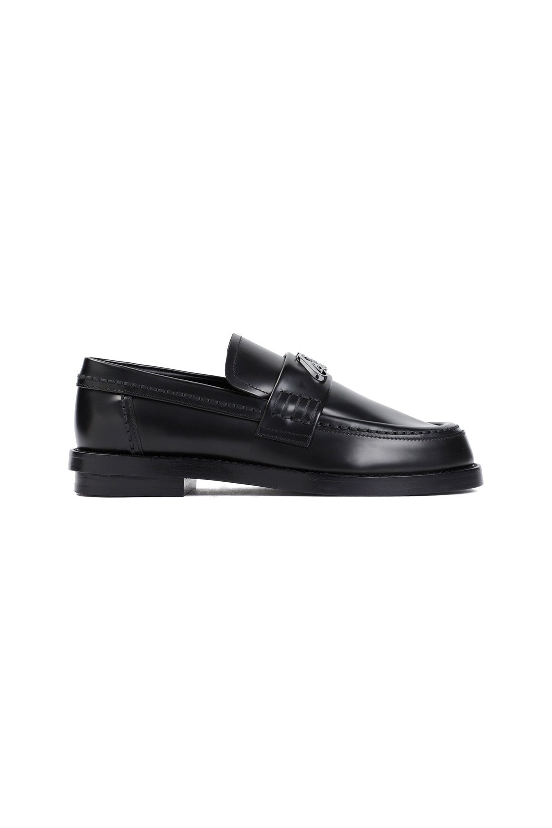 ALEXANDER MCQUEEN-OUTLET-SALE-Loafer Schwarz-ARCHIVIST