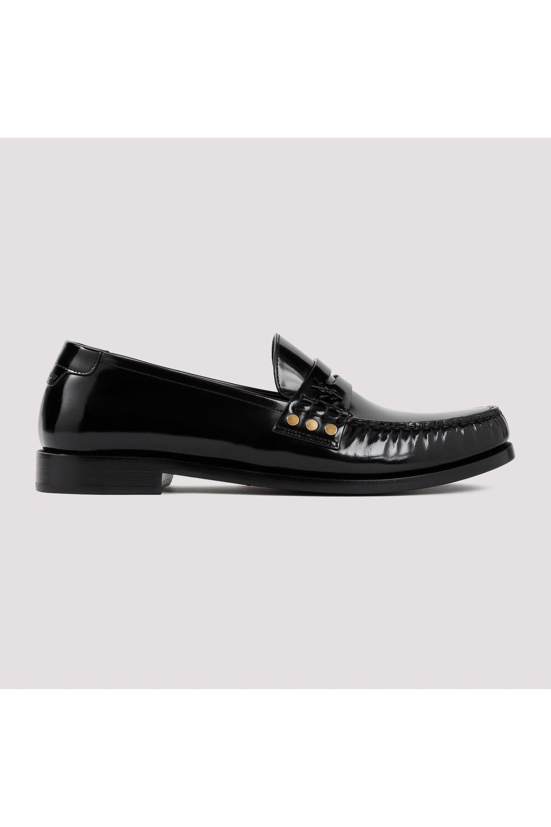 SAINT LAURENT-OUTLET-SALE-Loafer Schwarz-ARCHIVIST