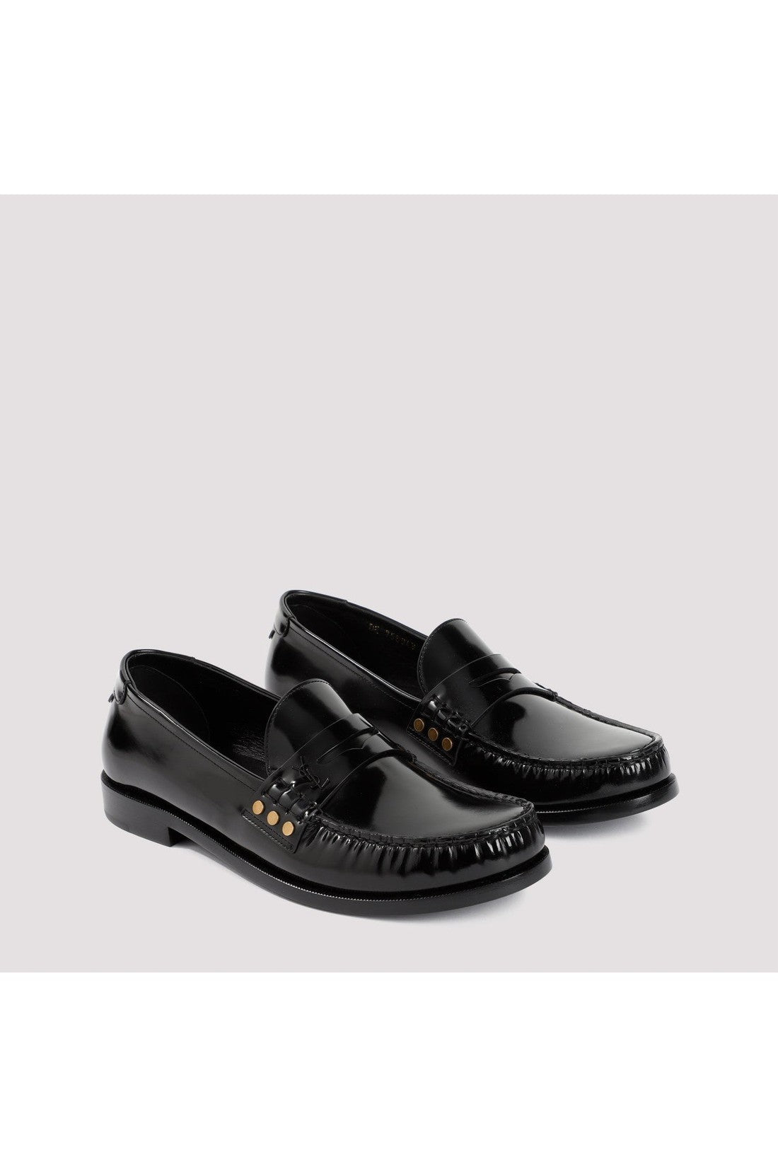 SAINT LAURENT-OUTLET-SALE-Loafer Schwarz-ARCHIVIST