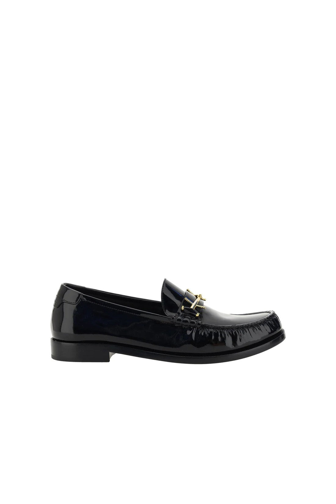 SAINT LAURENT-OUTLET-SALE-Loafer Schwarz-ARCHIVIST