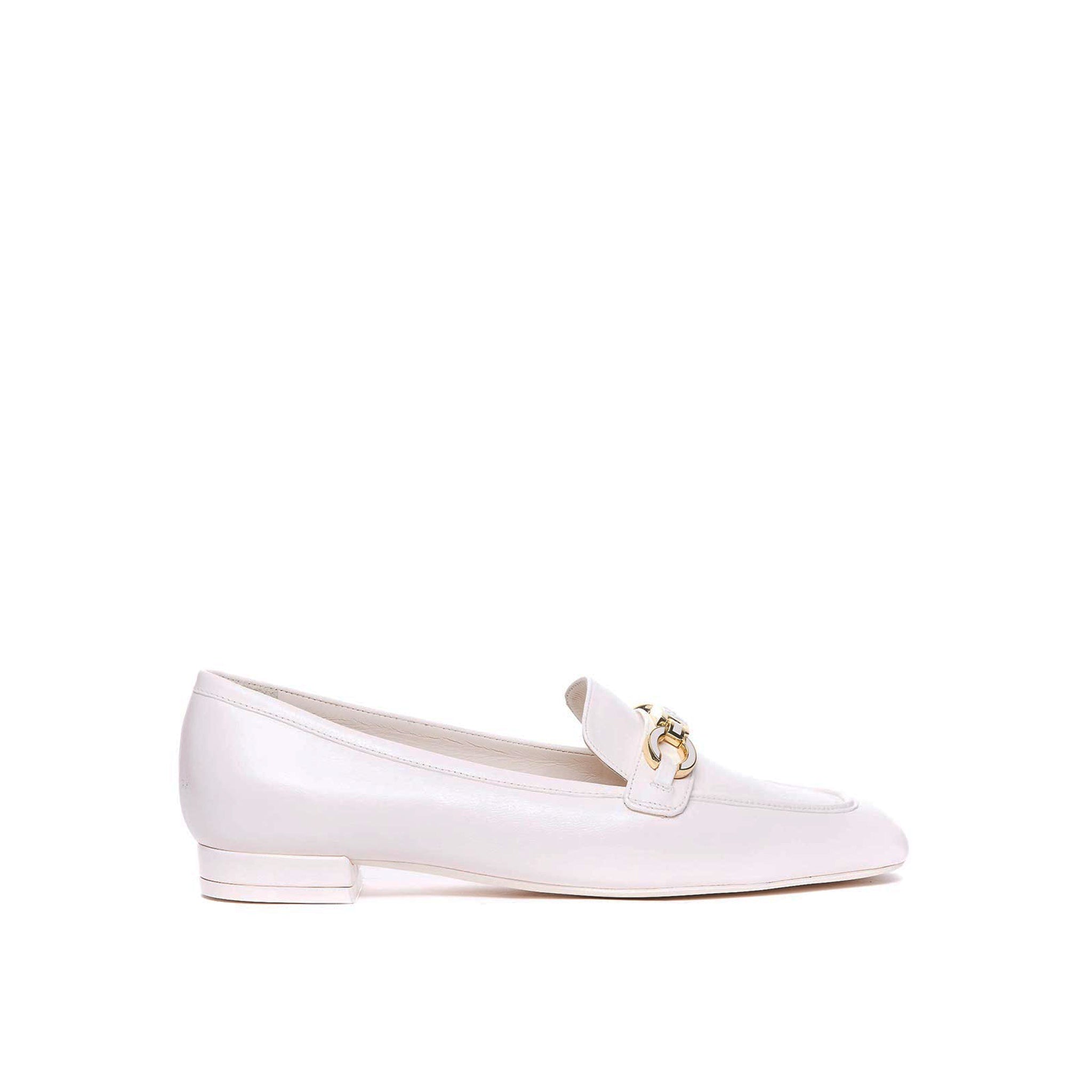Stuart Weitzman-OUTLET-SALE-Loafer WEISS-ARCHIVIST
