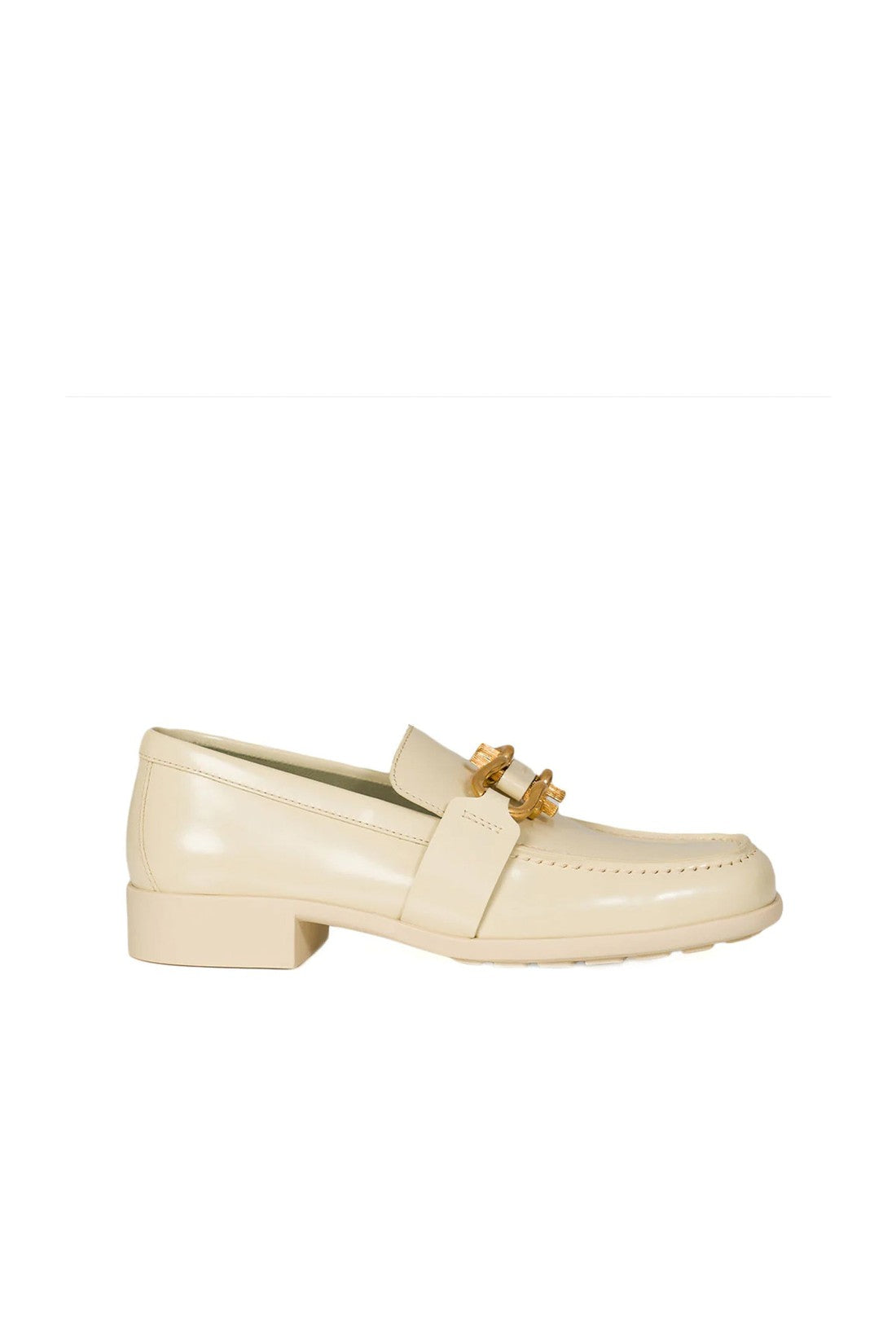 BOTTEGA VENETA-OUTLET-SALE-Loafer Weiss-ARCHIVIST