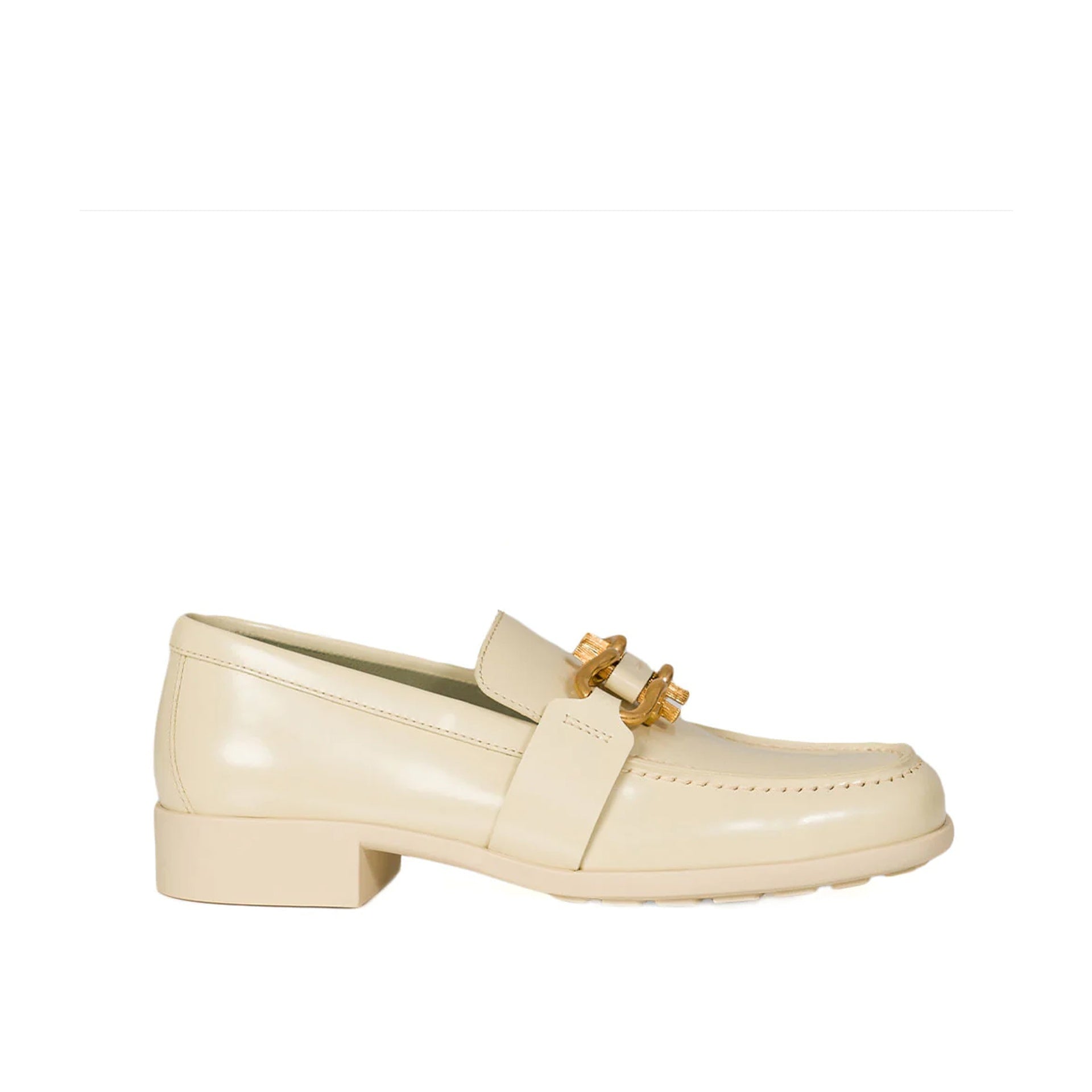 BOTTEGA VENETA-OUTLET-SALE-Loafer Weiss-ARCHIVIST