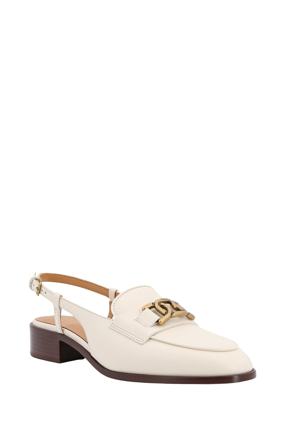 TOD'S-OUTLET-SALE-Loafer Weiss-ARCHIVIST