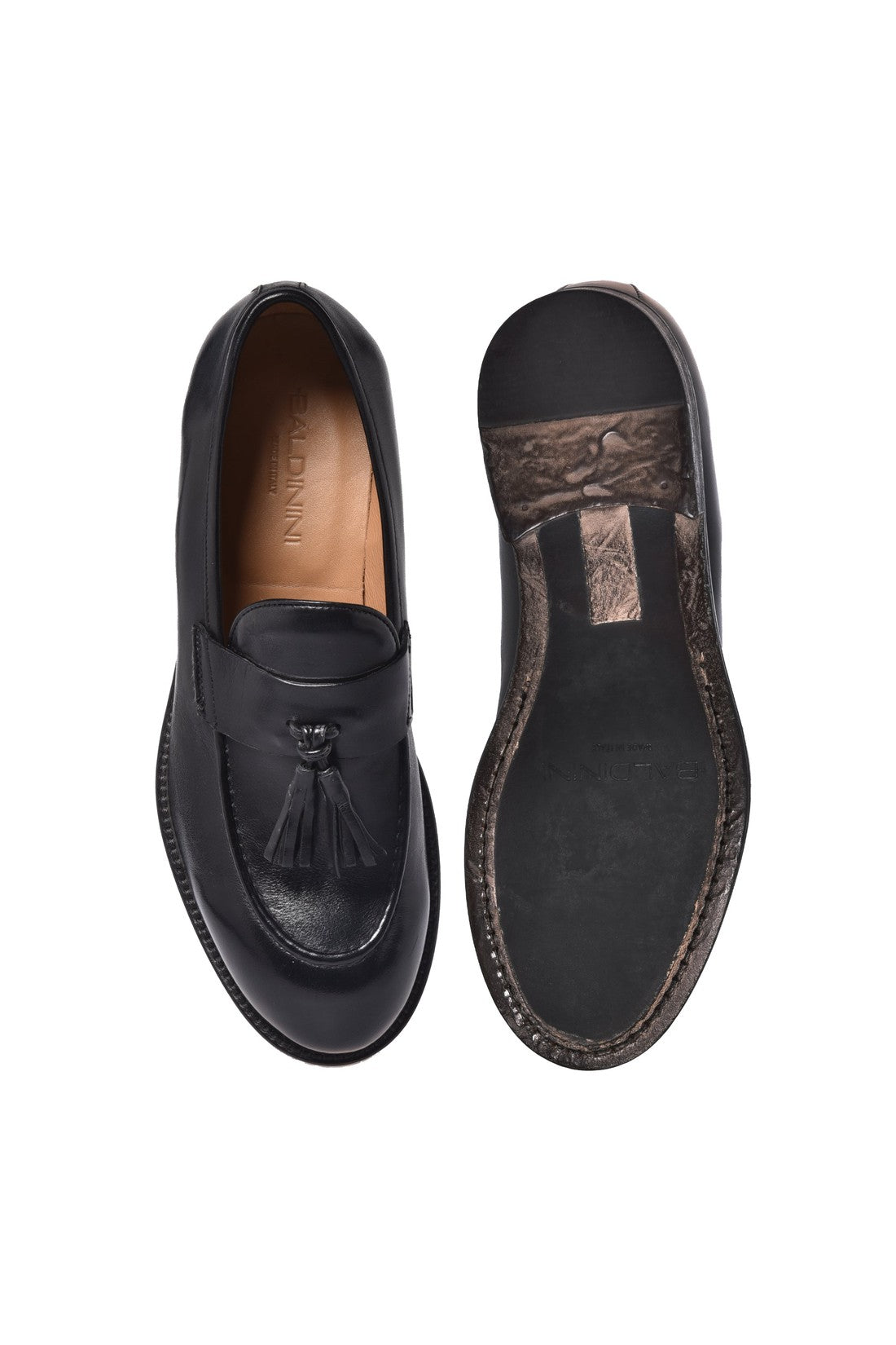 Loafer in black calfskin