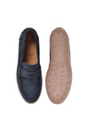 Loafer in blue nubuck