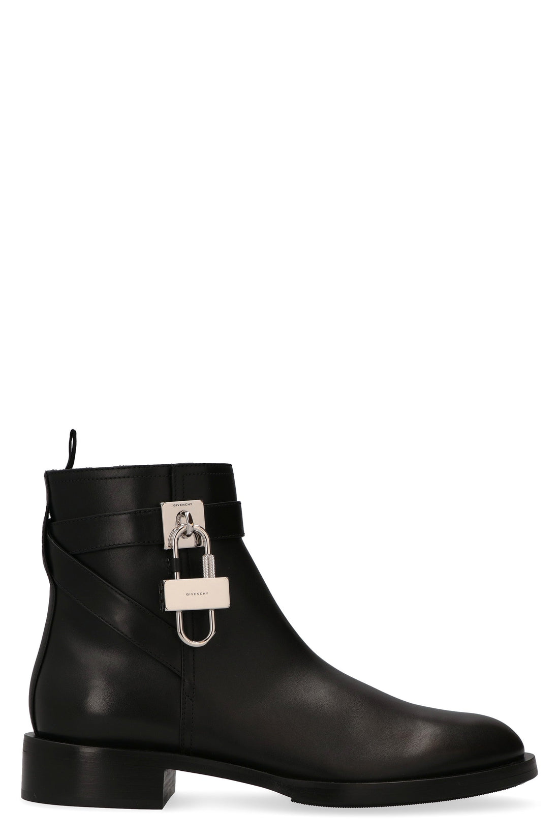 Givenchy-OUTLET-SALE-Lock leather ankle boots-ARCHIVIST
