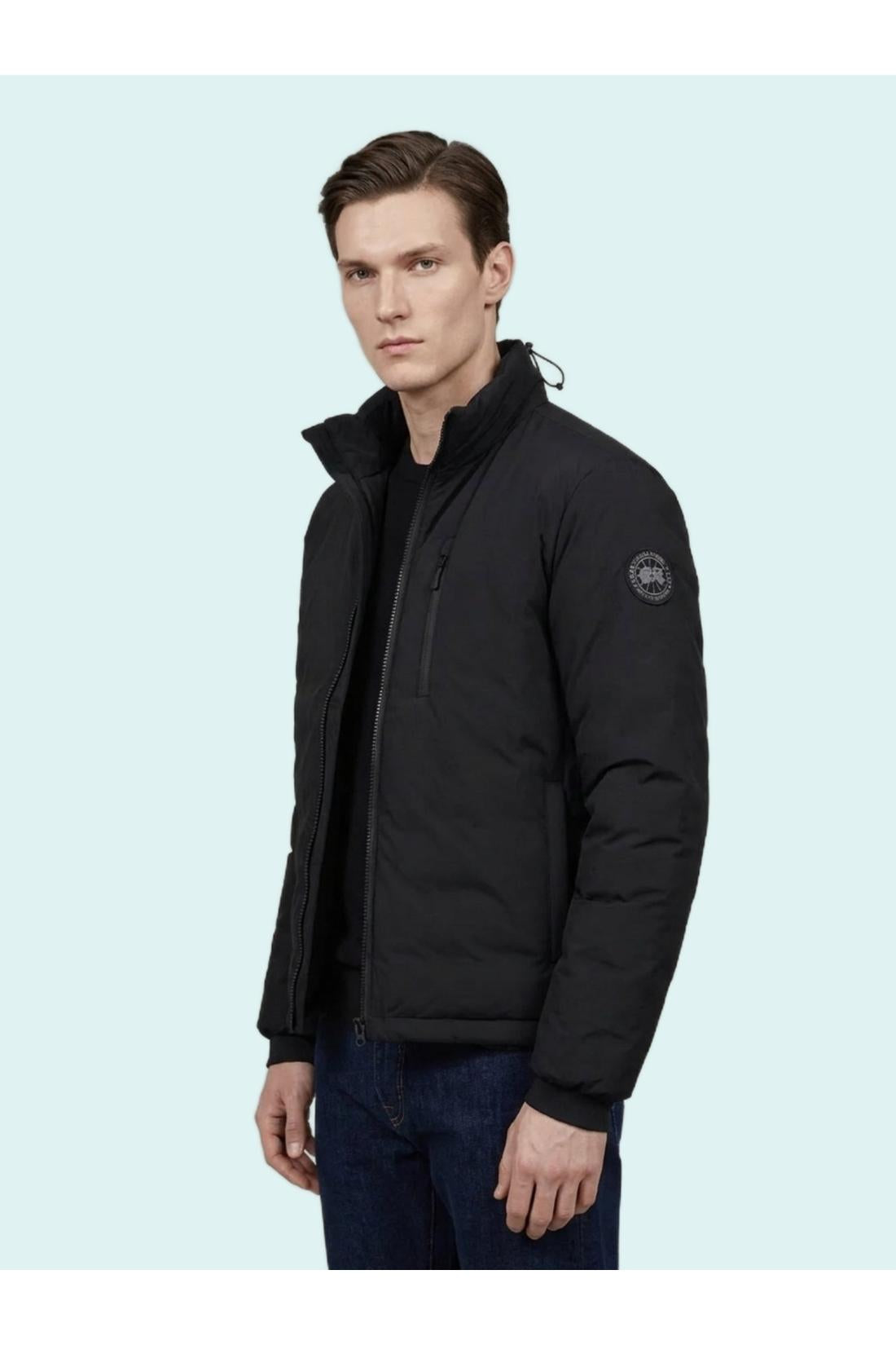 Canada Goose-OUTLET-SALE-Lodge Black Disc jacket-ARCHIVIST
