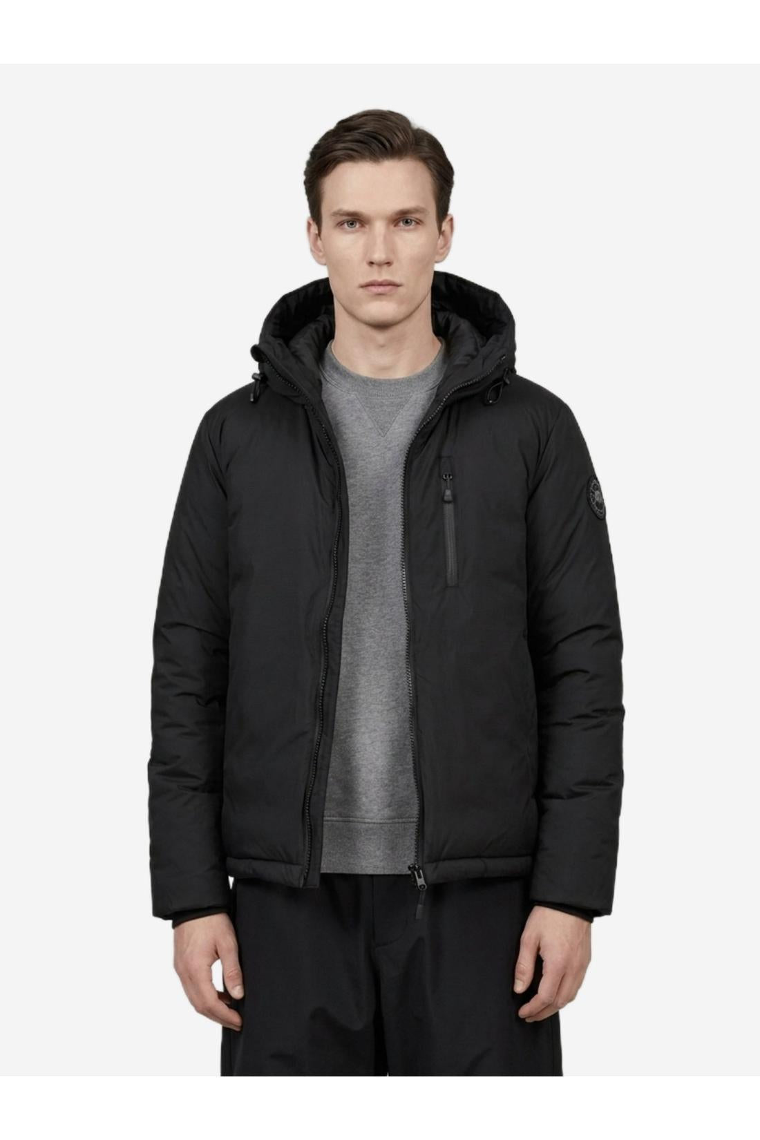Canada Goose-OUTLET-SALE-Lodge jacket with hood-ARCHIVIST