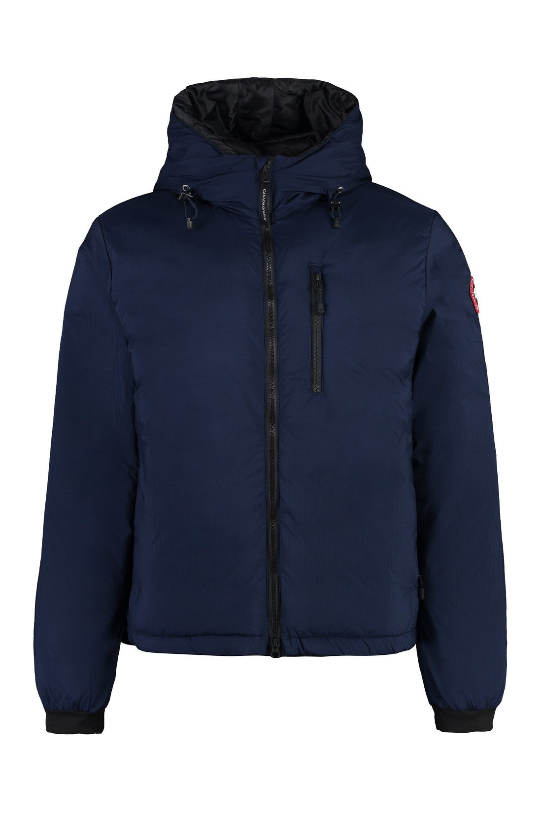 Canada Goose-OUTLET-SALE-Lodge techno fabric padded jacket-ARCHIVIST