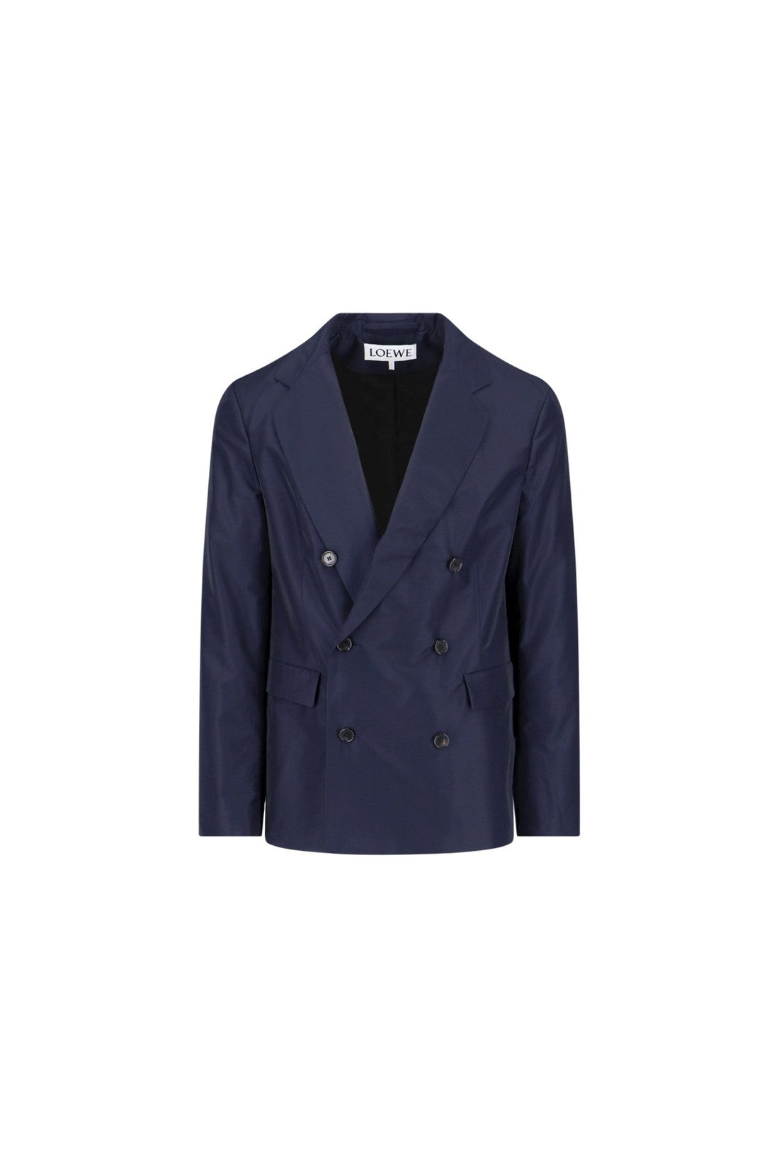 LOEWE-OUTLET-SALE-Loewe Double Breasted Wool Blend Blazer-ARCHIVIST