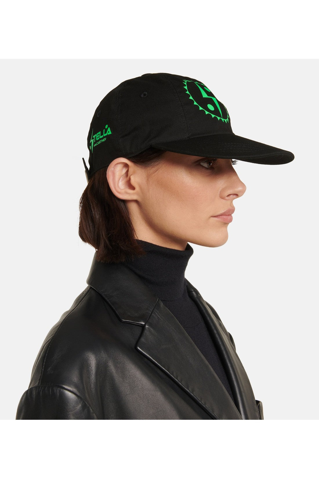 Stella McCartney-OUTLET-SALE-Logo Detail Baseball Cap-ARCHIVIST