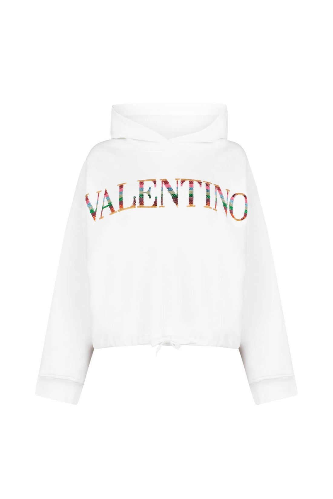 Valentino Garavani-OUTLET-SALE-Logo Detail Hoodie-ARCHIVIST