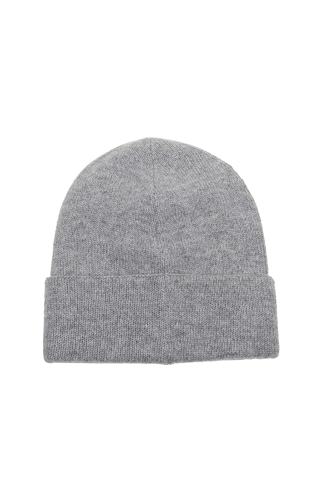 Alexander McQueen-OUTLET-SALE-Logo Embroidered Cashmere Beanie-ARCHIVIST