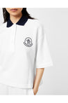 Moncler-OUTLET-SALE-Logo Embroidered Short-Sleeved Polo Shirt-ARCHIVIST