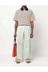 Lanvin-OUTLET-SALE-Logo Embroidered Striped Polo Shirt-ARCHIVIST