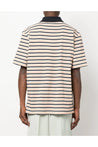 Lanvin-OUTLET-SALE-Logo Embroidered Striped Polo Shirt-ARCHIVIST