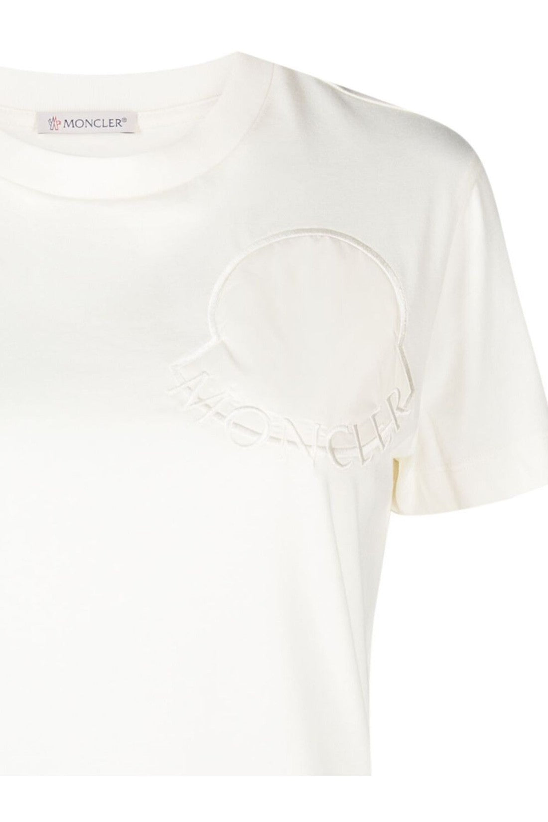 Moncler-OUTLET-SALE-Logo Embroidered T-Shirt-ARCHIVIST