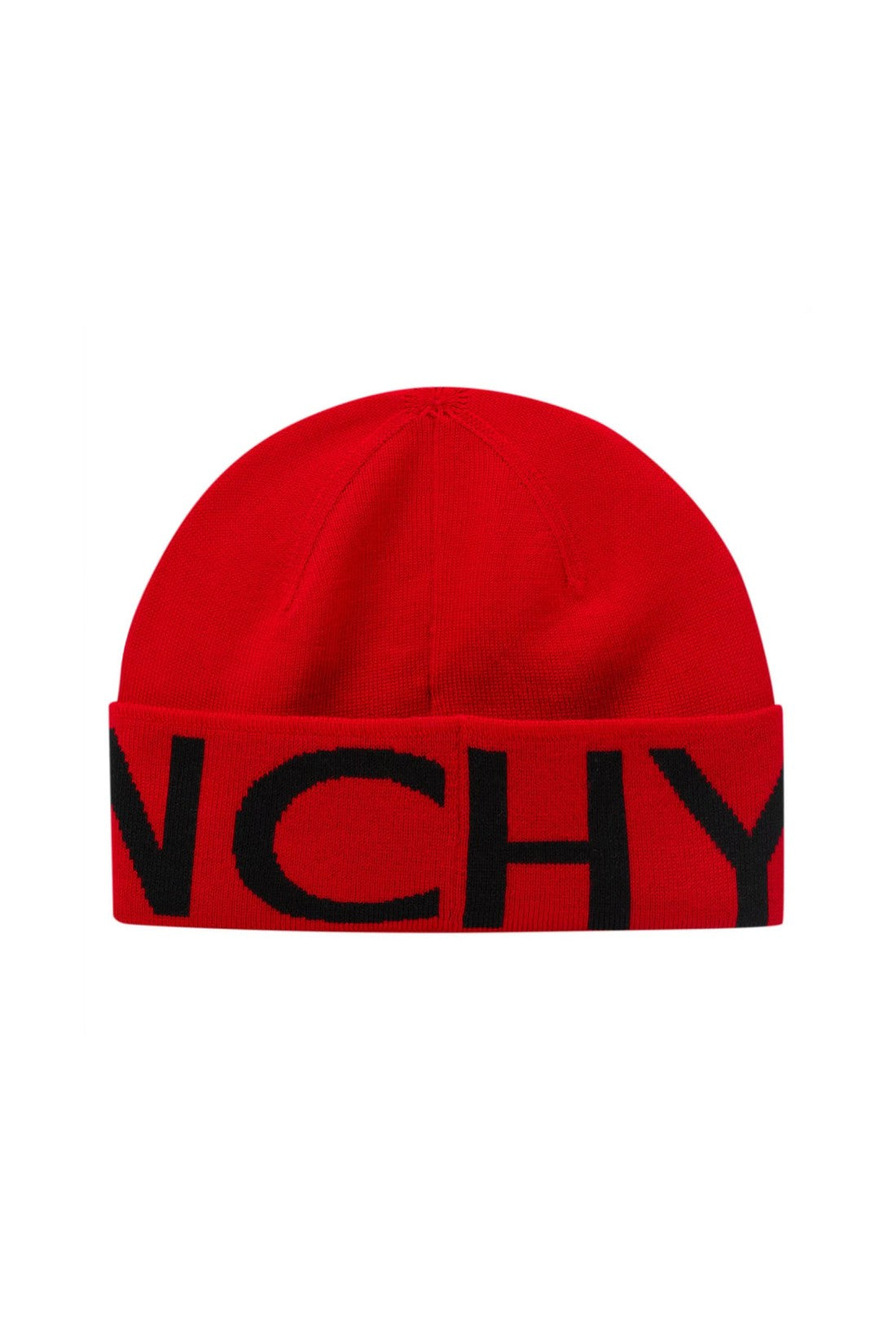 Givenchy-OUTLET-SALE-Logo Intarsia Knit Beanie-ARCHIVIST