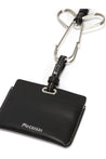 JW Anderson-OUTLET-SALE-Logo Leather Card Holder-ARCHIVIST