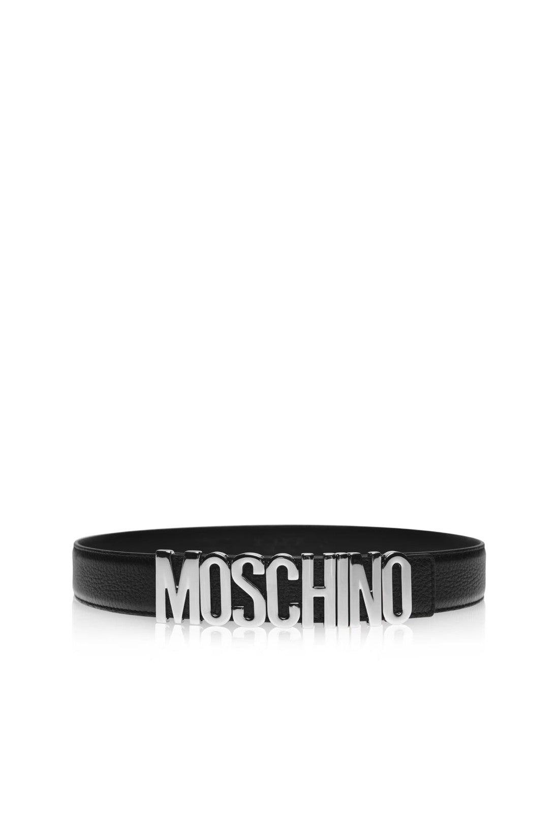 Moschino-OUTLET-SALE-Logo Plaque Belt-ARCHIVIST