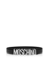 Moschino-OUTLET-SALE-Logo Plaque Belt-ARCHIVIST