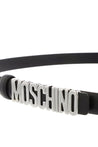 Moschino-OUTLET-SALE-Logo Plaque Belt-ARCHIVIST