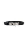 Moschino-OUTLET-SALE-Logo Plaque Belt-ARCHIVIST