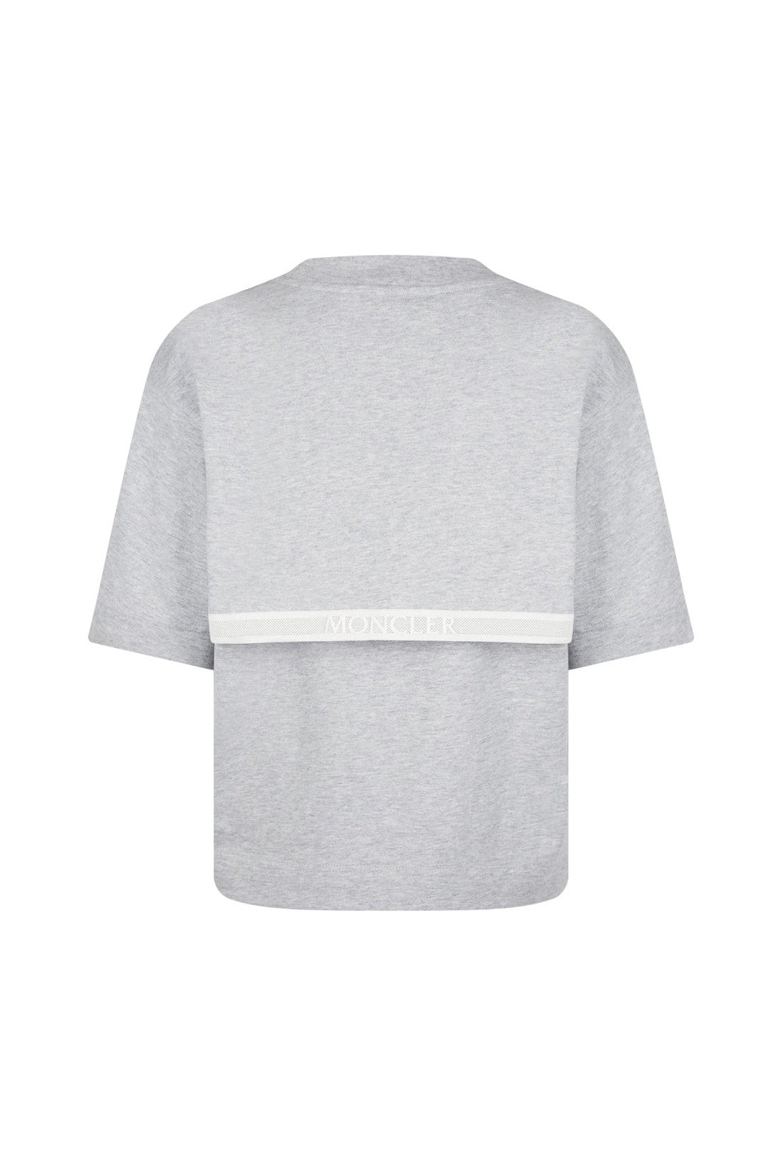 Moncler-OUTLET-SALE-Logo Stripe Embellished T-Shirt-ARCHIVIST