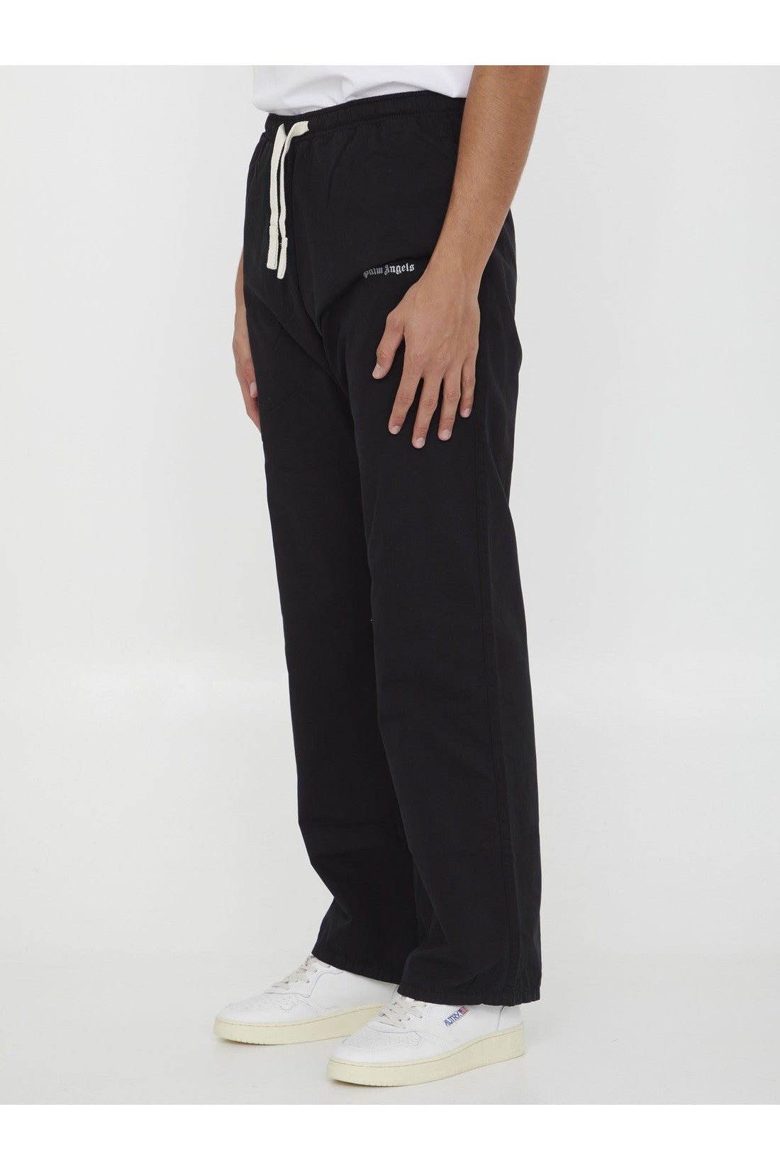 Palm Angels-OUTLET-SALE-Logo Travel pants-ARCHIVIST