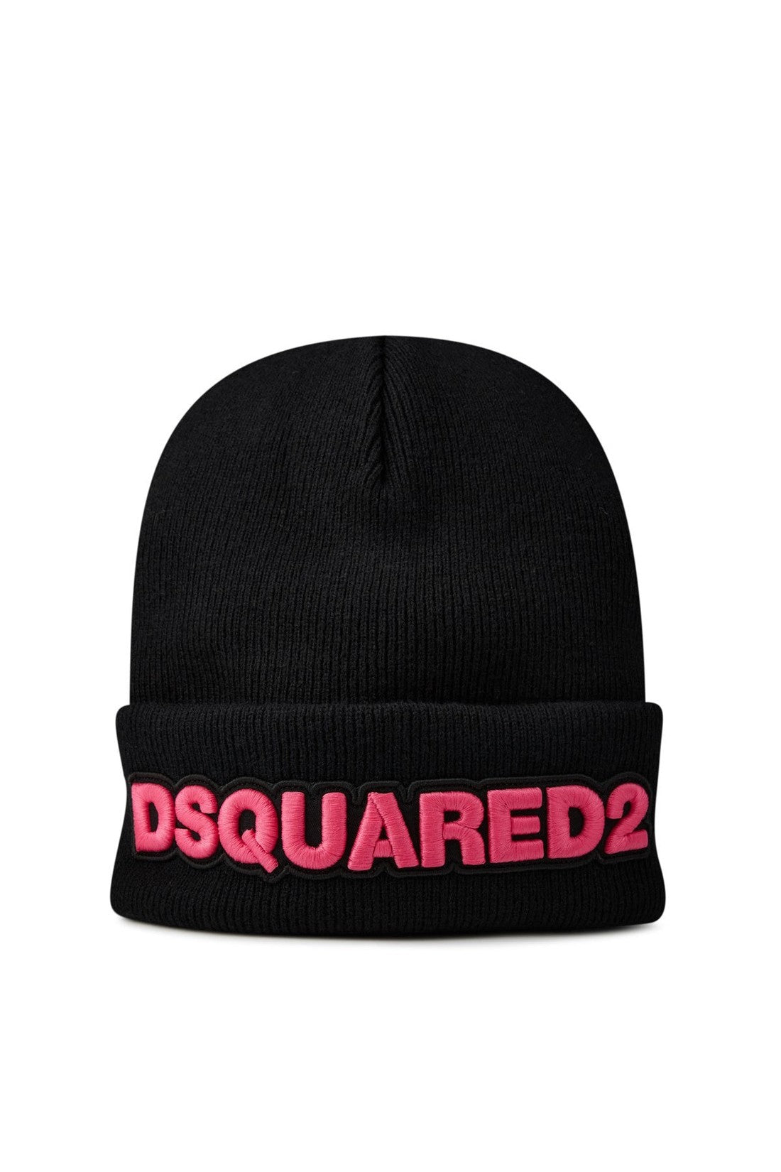 Dsquared2-OUTLET-SALE-Logo Wool Beanie-ARCHIVIST