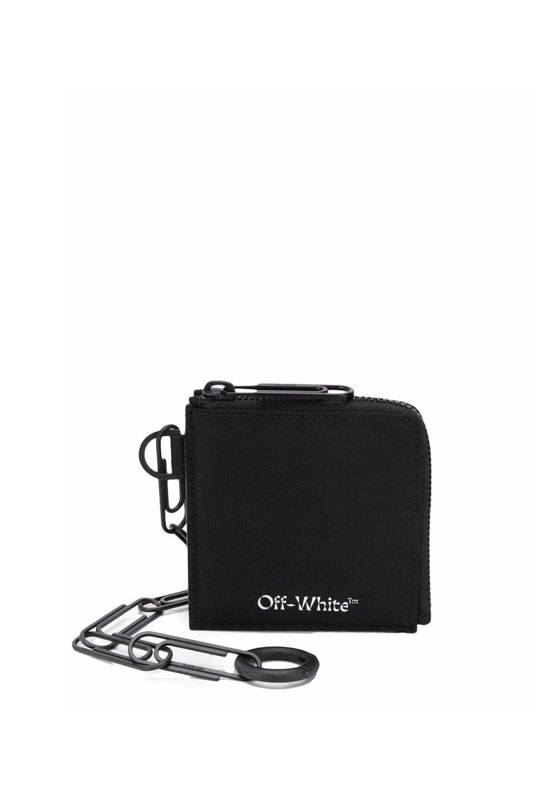 Off-White-OUTLET-SALE-Logo Zip Chain Wallet-ARCHIVIST