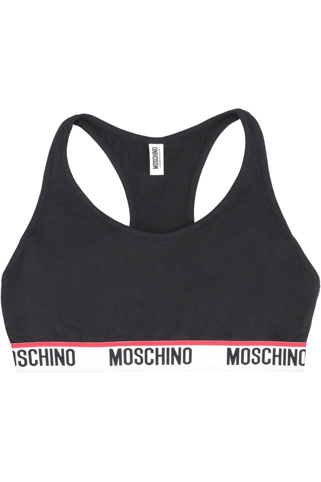 Moschino-OUTLET-SALE-Logo-band bra top-ARCHIVIST