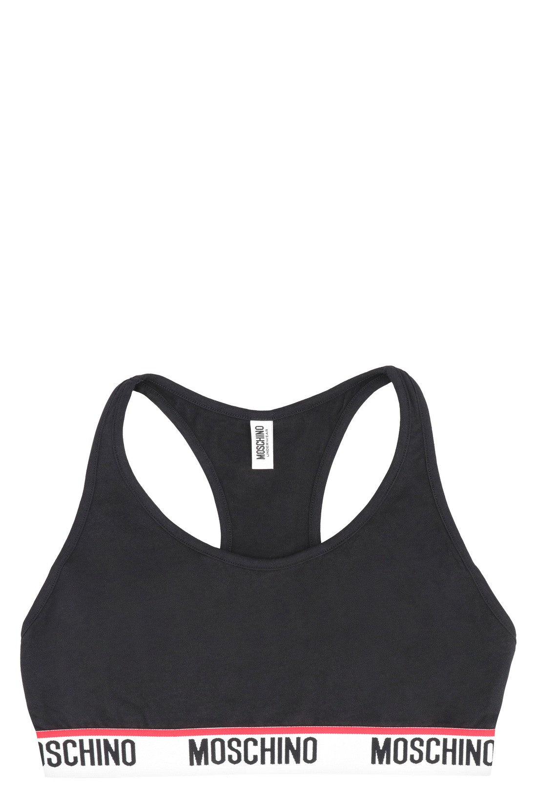 Moschino-OUTLET-SALE-Logo-band bra top-ARCHIVIST