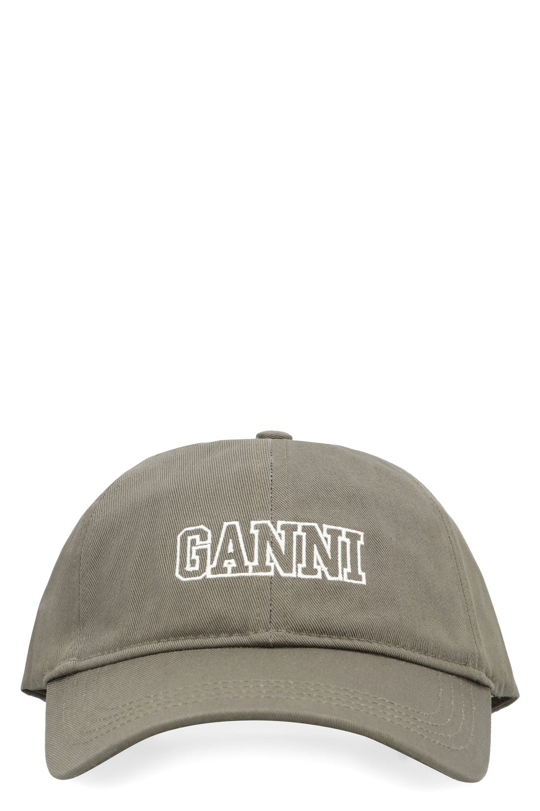 GANNI-OUTLET-SALE-Logo baseball cap-ARCHIVIST