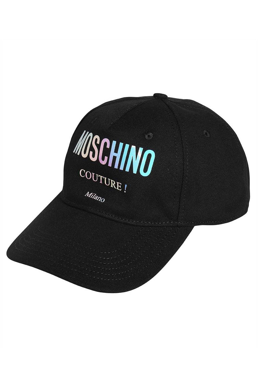 Moschino-OUTLET-SALE-Logo baseball cap-ARCHIVIST