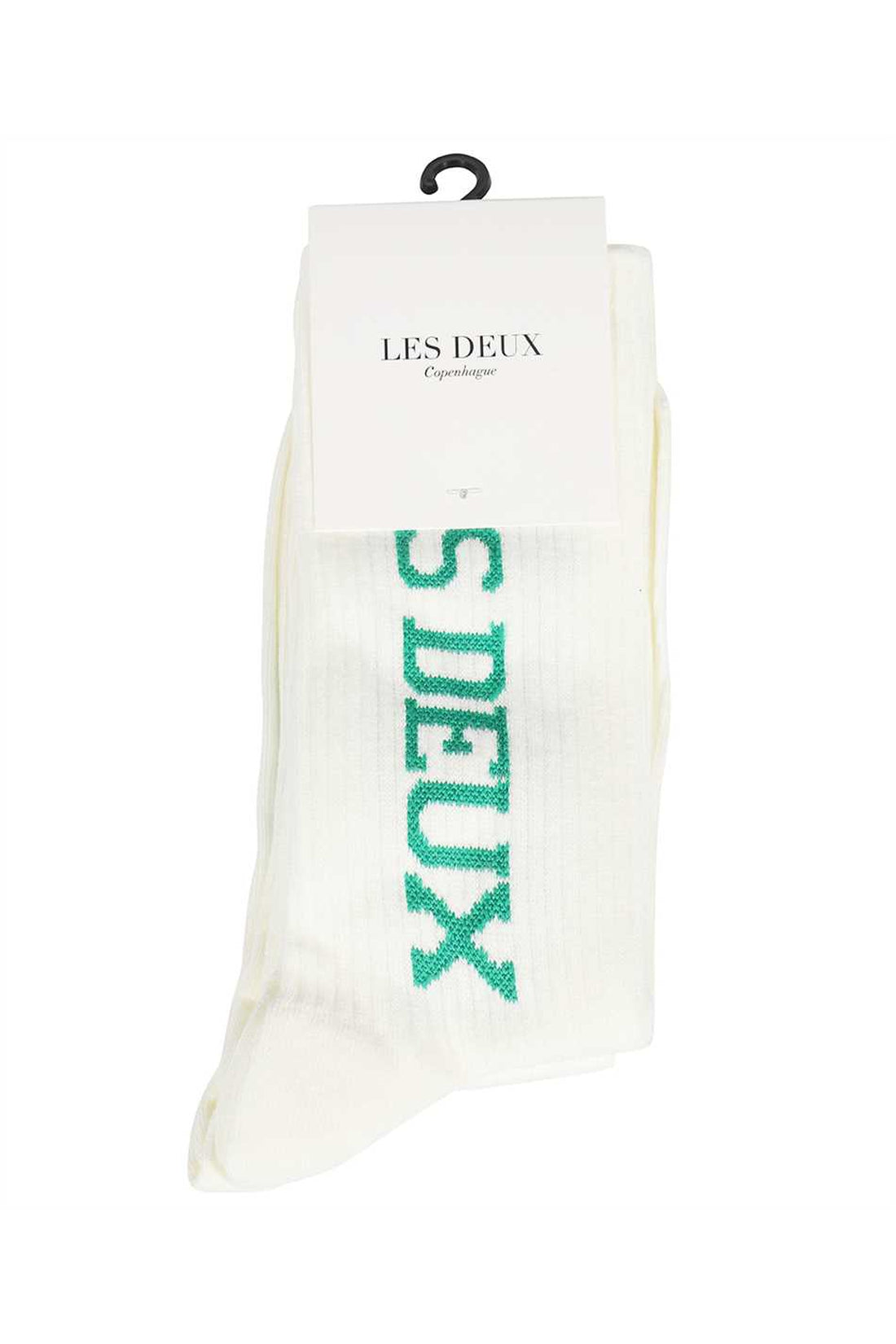 Les Deux-OUTLET-SALE-Logo cotton blend socks-ARCHIVIST