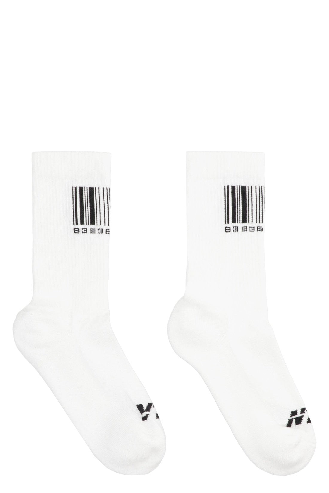 VETEMENTS-OUTLET-SALE-Logo cotton blend socks-ARCHIVIST