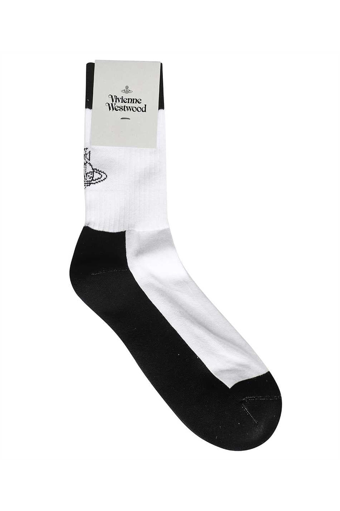 Vivienne Westwood-OUTLET-SALE-Logo cotton blend socks-ARCHIVIST