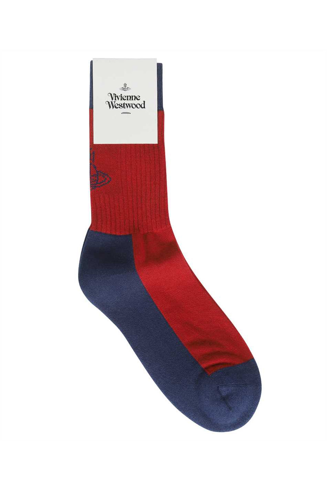 Vivienne Westwood-OUTLET-SALE-Logo cotton blend socks-ARCHIVIST