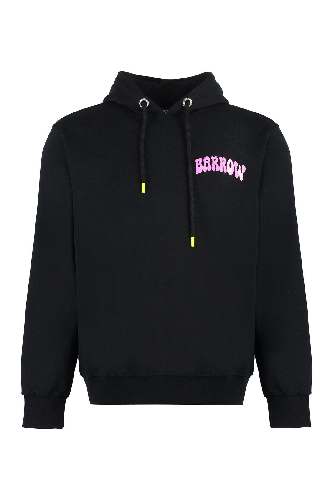 Barrow-OUTLET-SALE-Logo cotton hoodie-ARCHIVIST